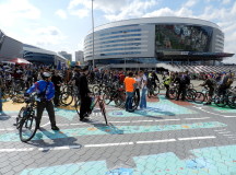 В Минске впервые прошел велопарад (ФОТО)